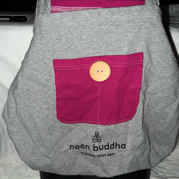 Neon Buddha Tote Bag - Picture 2 of 7